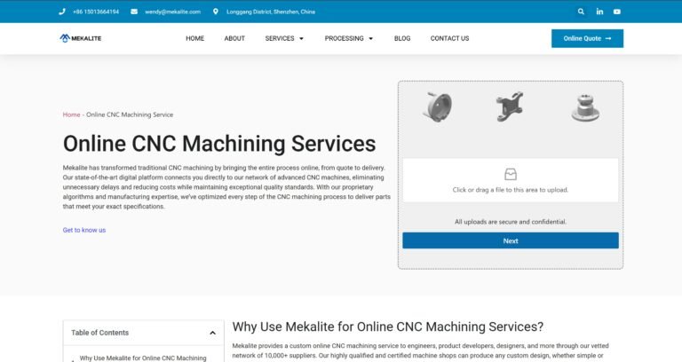 CNC Machining Services in China