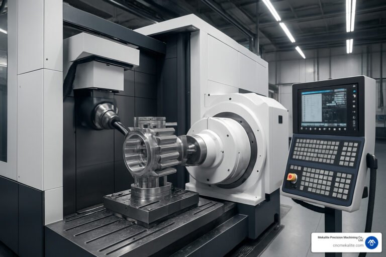 5 axis horizontal machining center