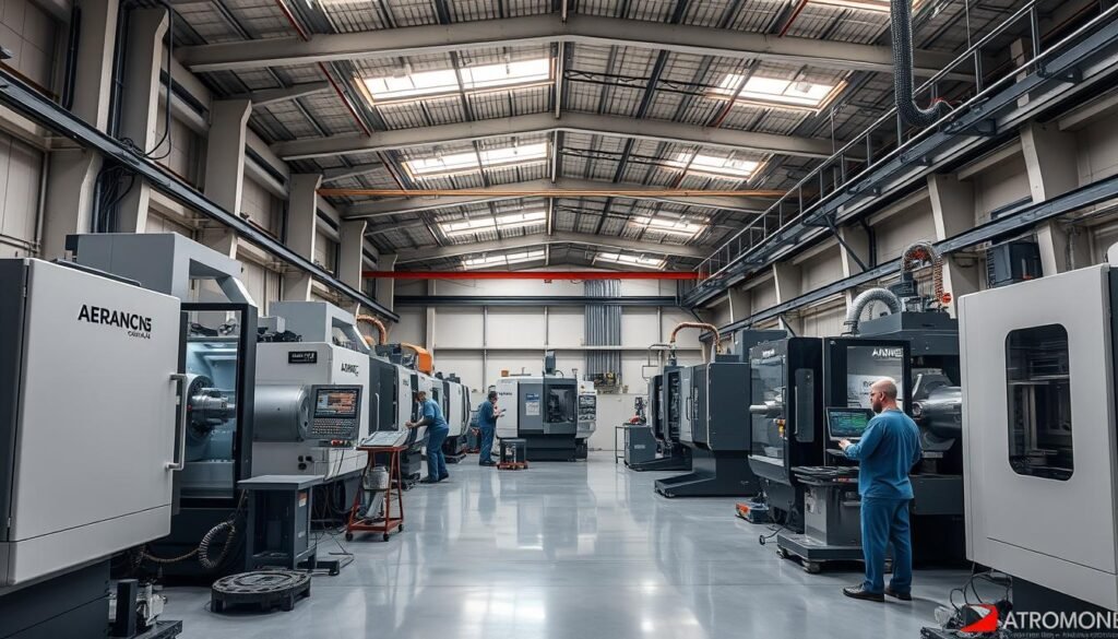 CNC machining for aerospace
