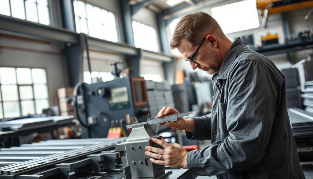 Quality assurance in sheet metal fabrication