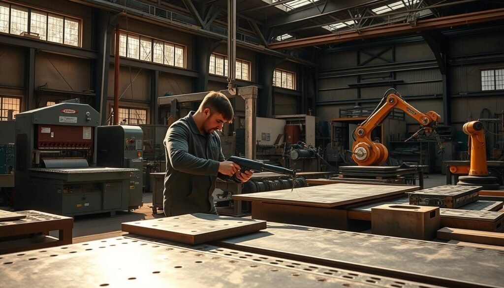 Sheet metal fabrication