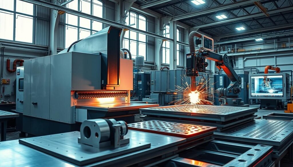 modern fabrication sheet metal machinery
