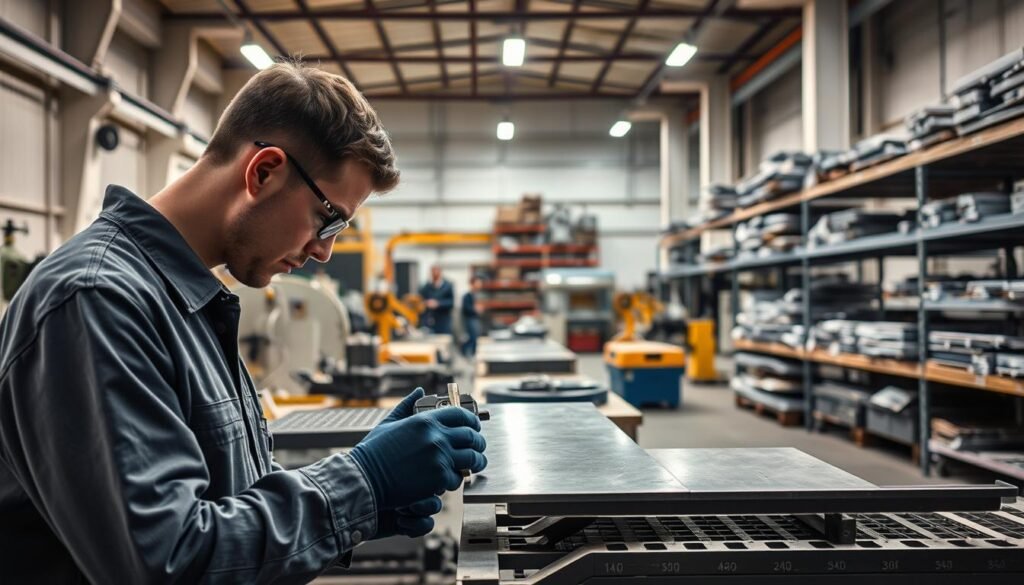 quality control in EMC sheet metal fabrication