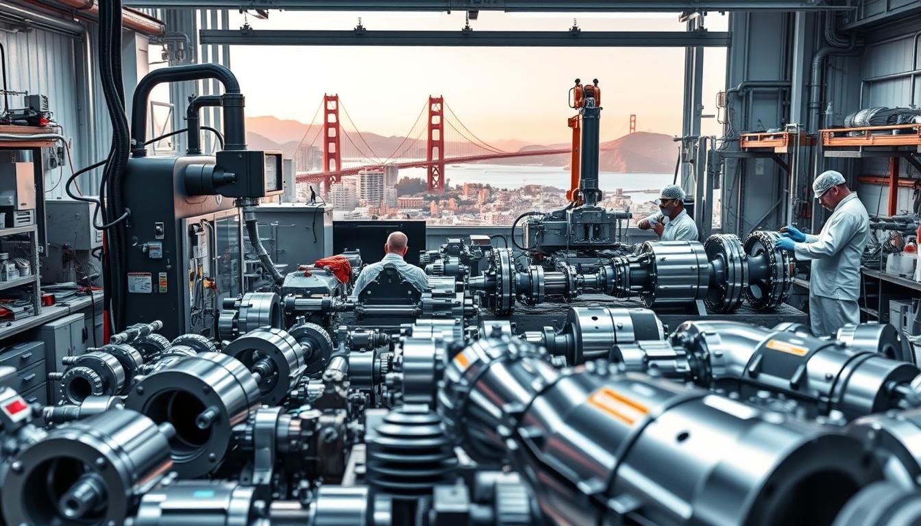 CNC aerospace parts San Francisco