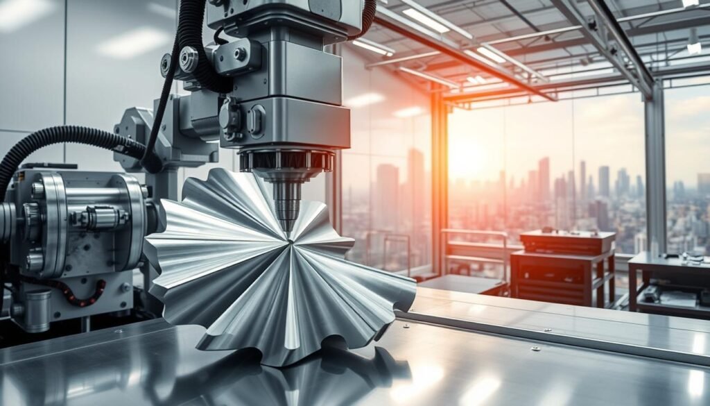 High-precision aerospace CNC machining