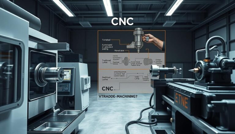 cnc machining vs traditional machining
